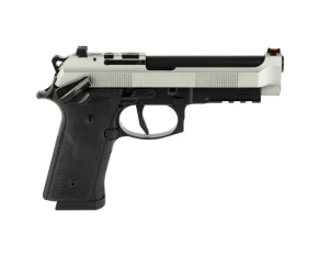 Beretta 92XI SAO Black Frame Silver Slide