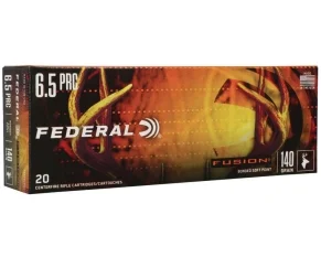 Federal 6.5 PRC 140gr Fusion -20 Round Box