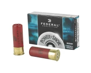Federal 12GA 2.75" 00 Buck Max Dram -5 Round Box
