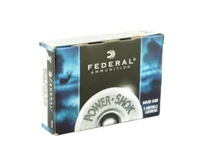 Federal 20GA 2.75" .75oz. PowerShok Rifled Hollow Point Slug -5 Round Box