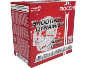 Fiocchi 12GA 2.75" #7.5 1oz. Target -25 Round Box