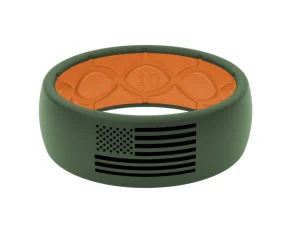 Groove Life Ring - Hero Green &amp; Orange - 13