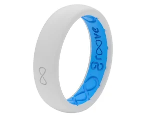 Groove Life Ring - Thin Snow Blue - 9