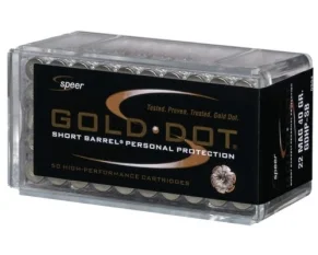Speer Gold Dot .22WMR .40 Grain Hollow Point - 50 Round Box